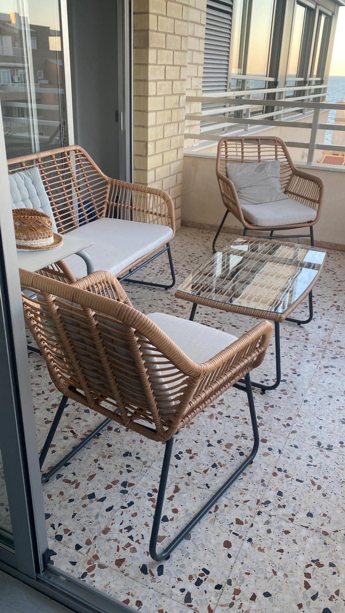 70 Sqm Apartment With Seaview In Arenales Del Sol. Ngoại thất bức ảnh
